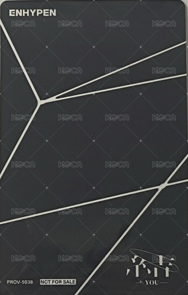 結 -YOU- 專輯卡 限定盤專卡 背面