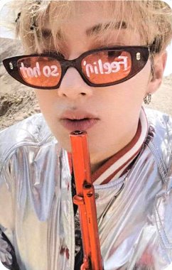 正四 yzy B 簽售卡  正面