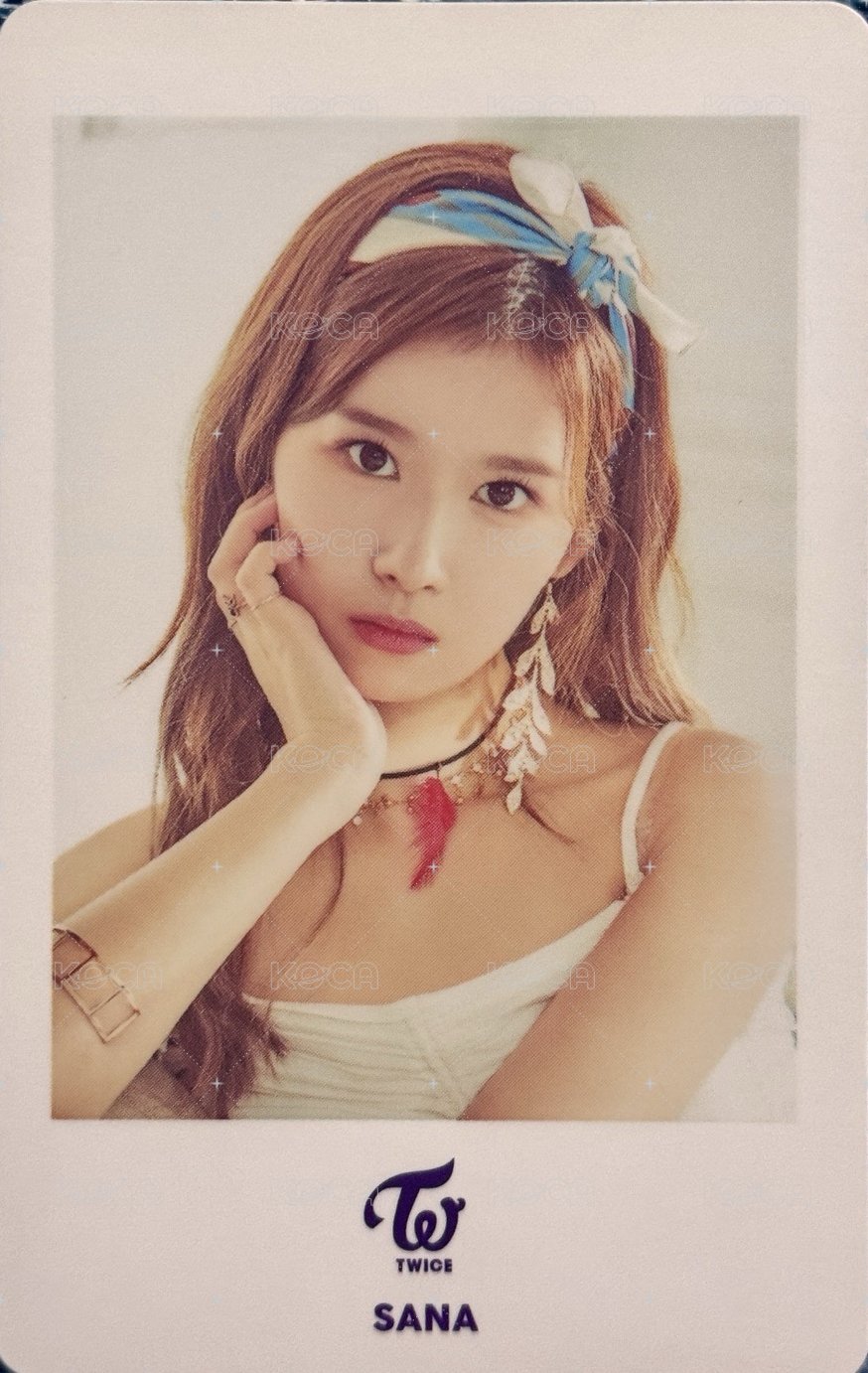 twice 1st arena tour 2018 bdz 周邊卡 BDZ小卡組 SANA 正面