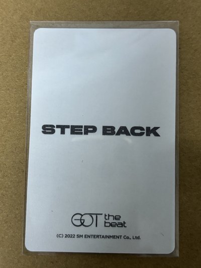 Got the beat HyoYeon step back 周邊卡 貼紙卡