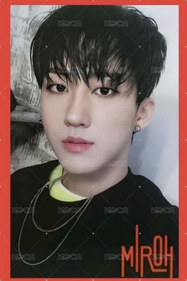 Clé 1 : MIROH 專輯卡 紅 ver. 正面