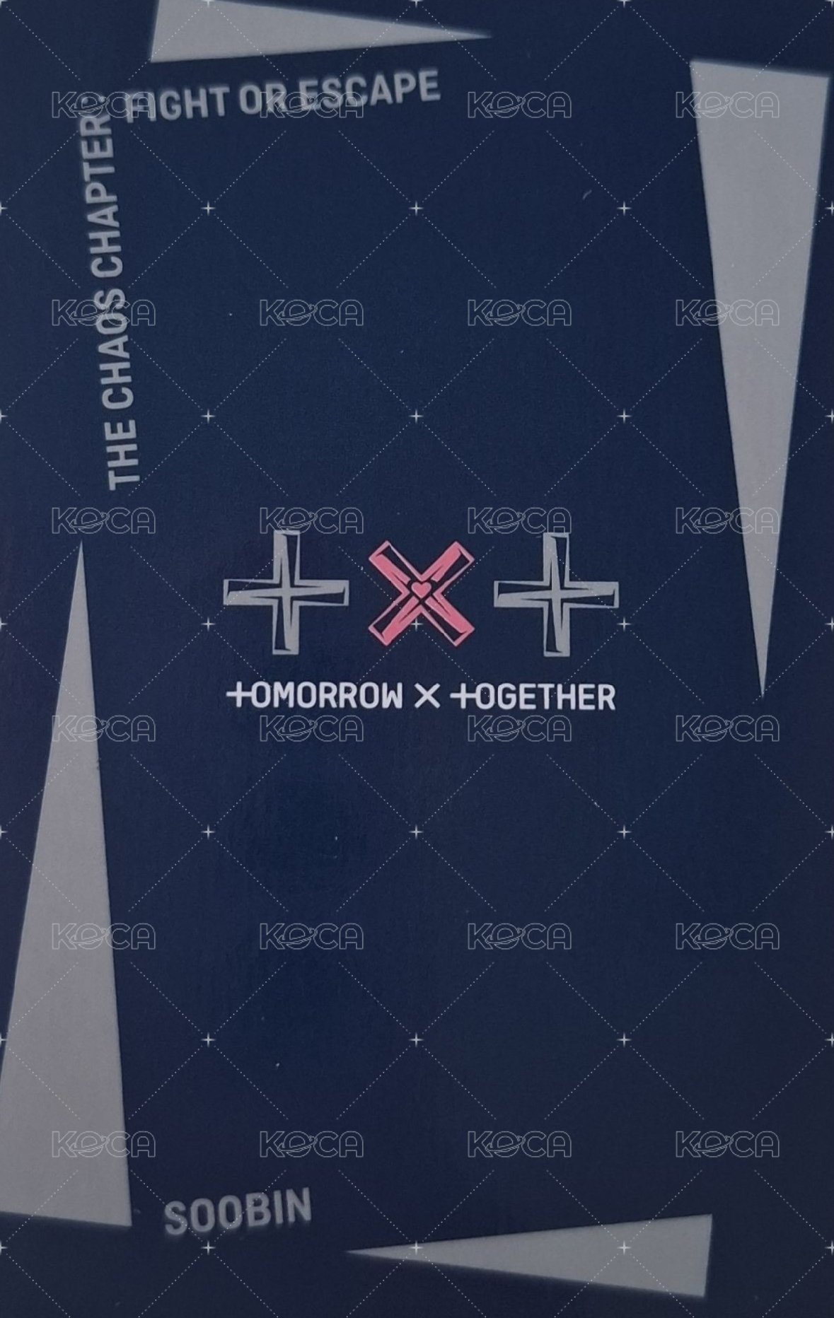 改版專 FOE 專輯卡  背面