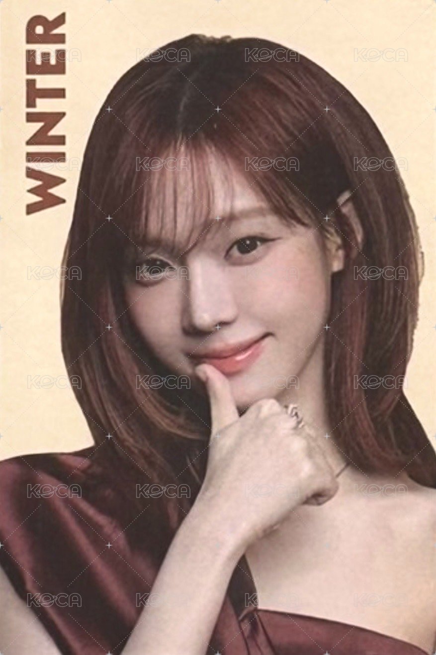 代言卡 nabati餅乾冬 正面