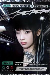 WE GO UP yg 快閃店 幸運卡 角色卡