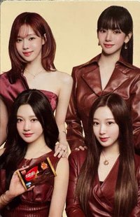 代言卡 nabati餅乾代言團卡