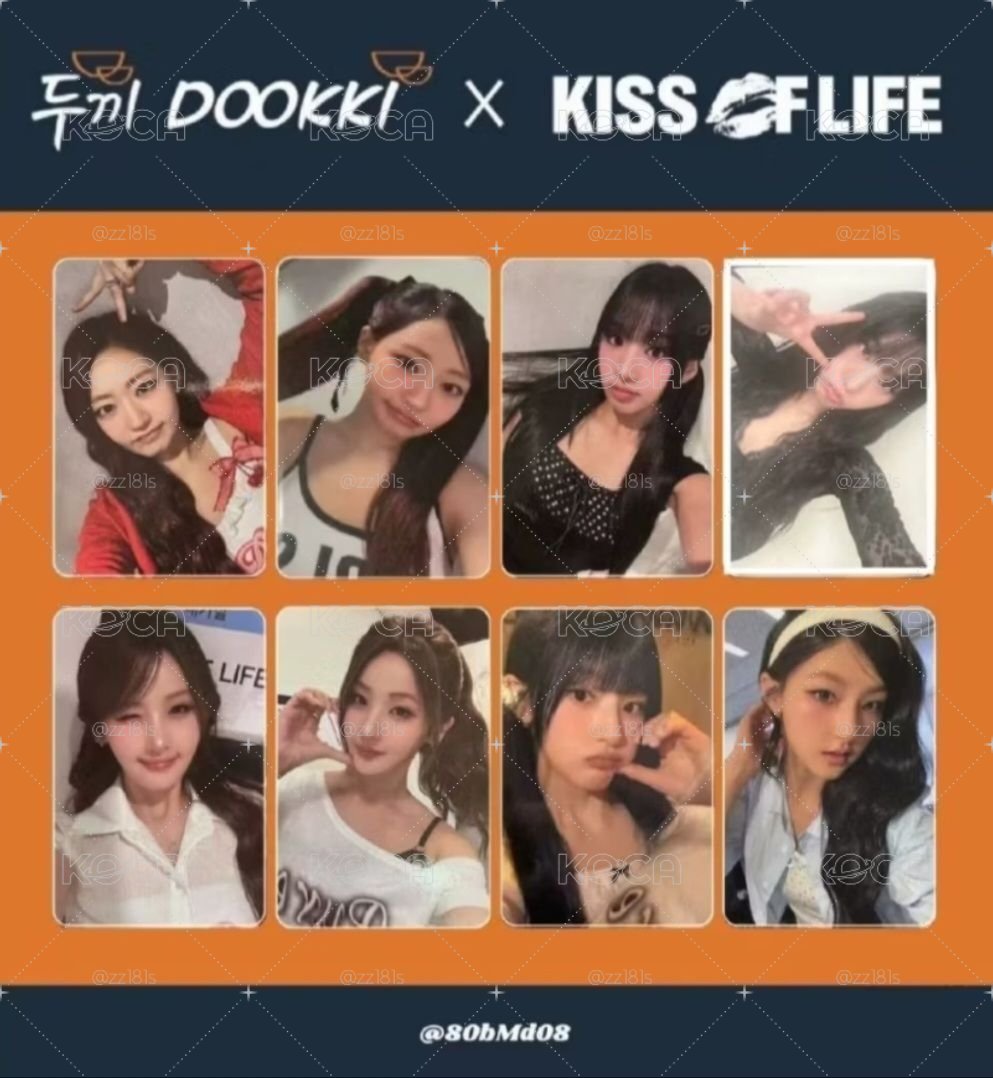 kiss of life 兩餐小卡 Julie Natty Belle 哈努