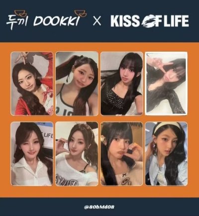 kiss of life 兩餐小卡 Julie Natty Belle 哈努