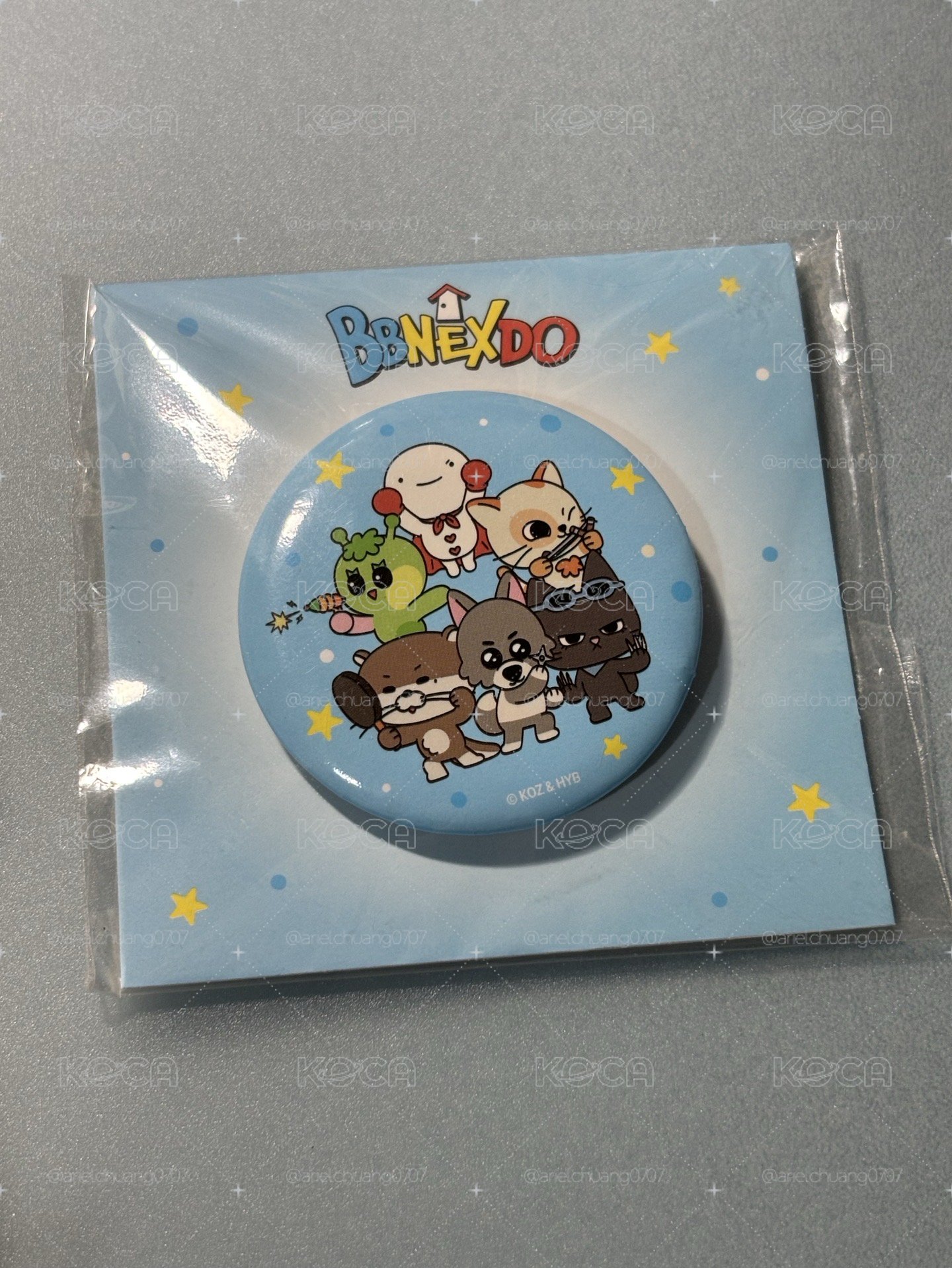 bbnexdo團體徽章