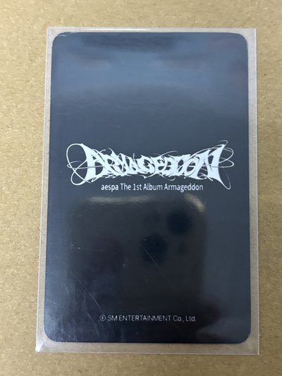 aespa Giselle 吉吉 正規一 hl 幸運卡 吉