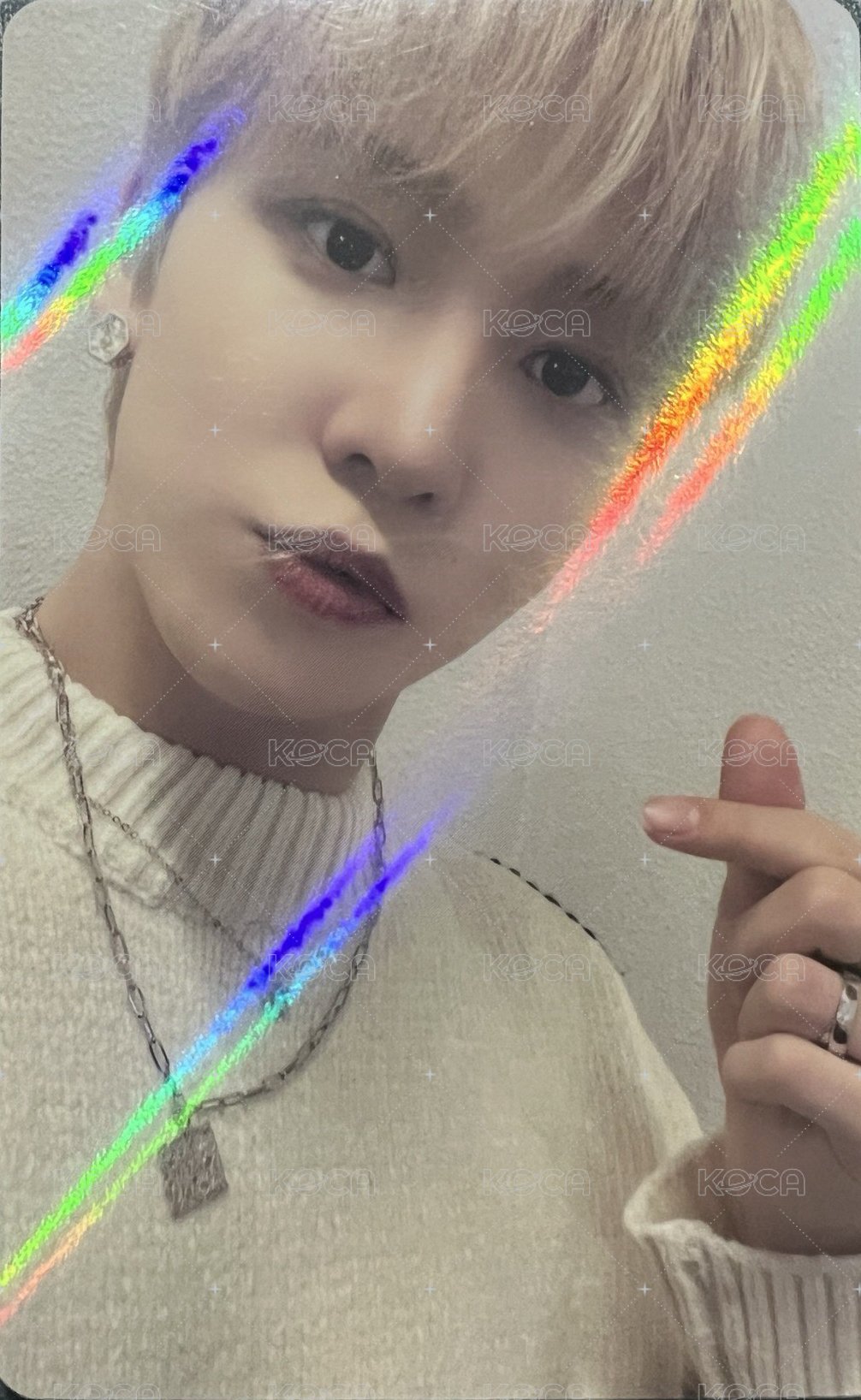 ATEEZ 1ST PHOTOBOOK;ODE TO YOUTH KQ 周邊卡  正面