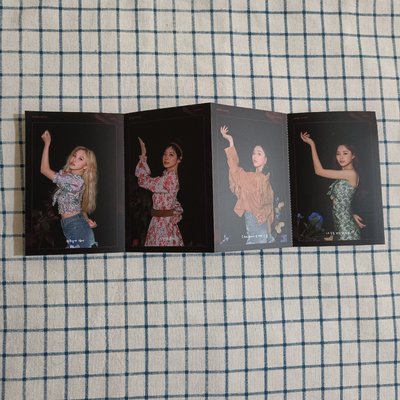 TWICE more&more摺頁明信片