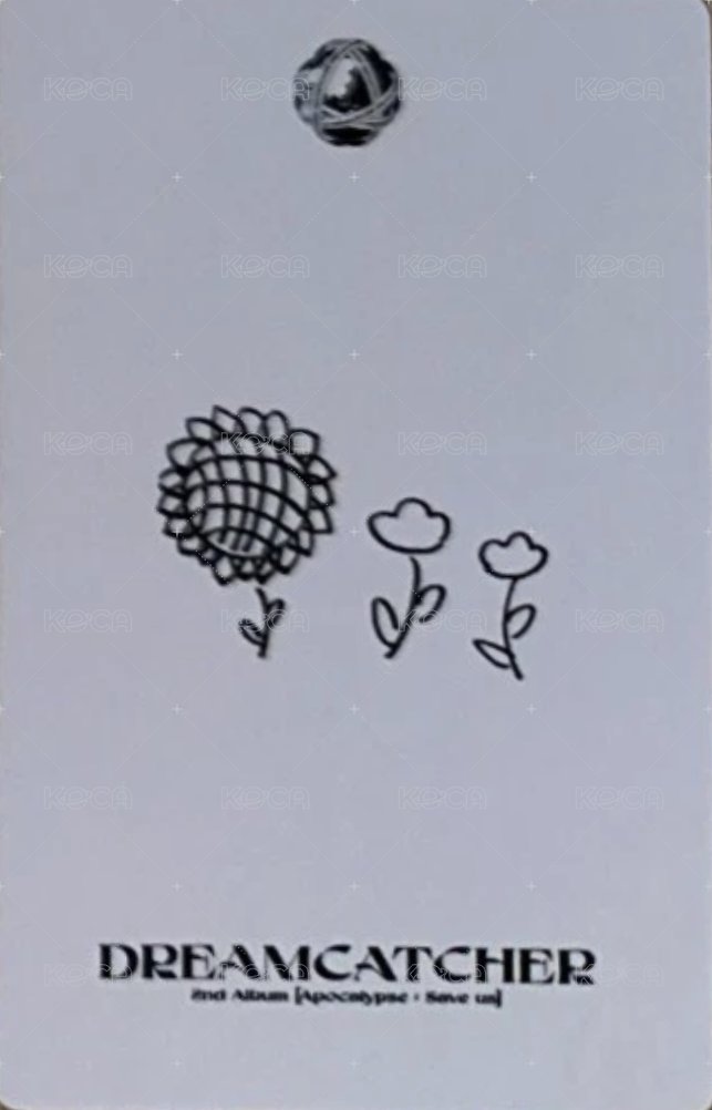 正規二輯 yzy 2.0 簽售卡  背面