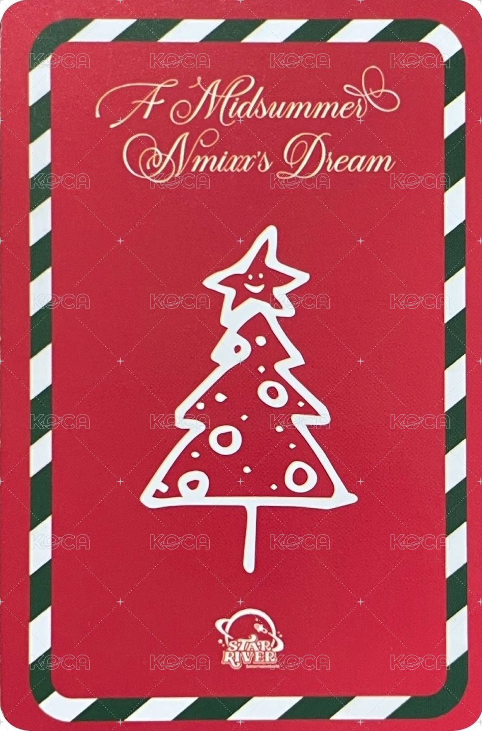 仲夏夜 sr 4.0 簽售卡 聖誕 背面