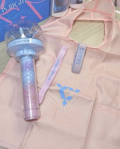 seventeen 日本FC續會特典 購物袋
