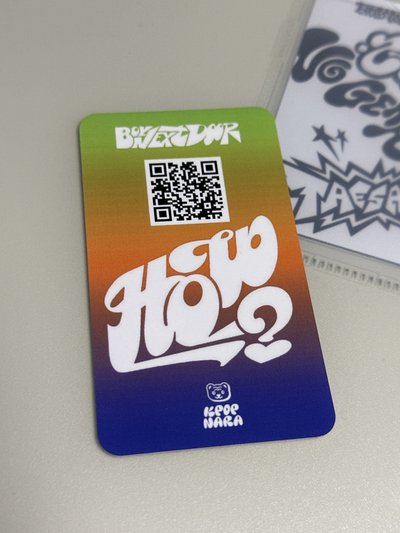 HOW? Kpop Nara 線下快閃 幸運卡 5