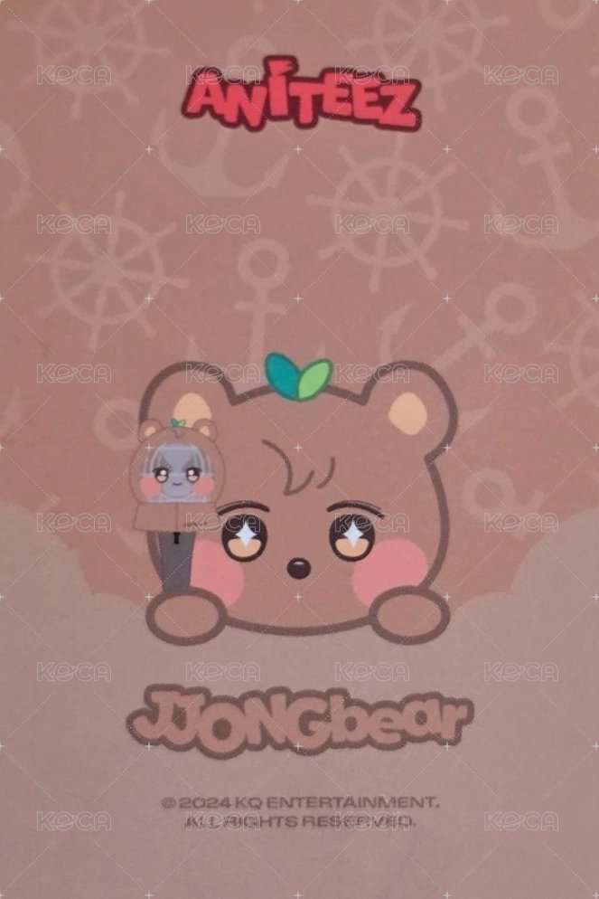 ANITEEZ IN ILLUSION 周邊卡 LIGHT STICK COVER 背面