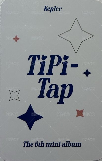 迷六 專輯卡  背面