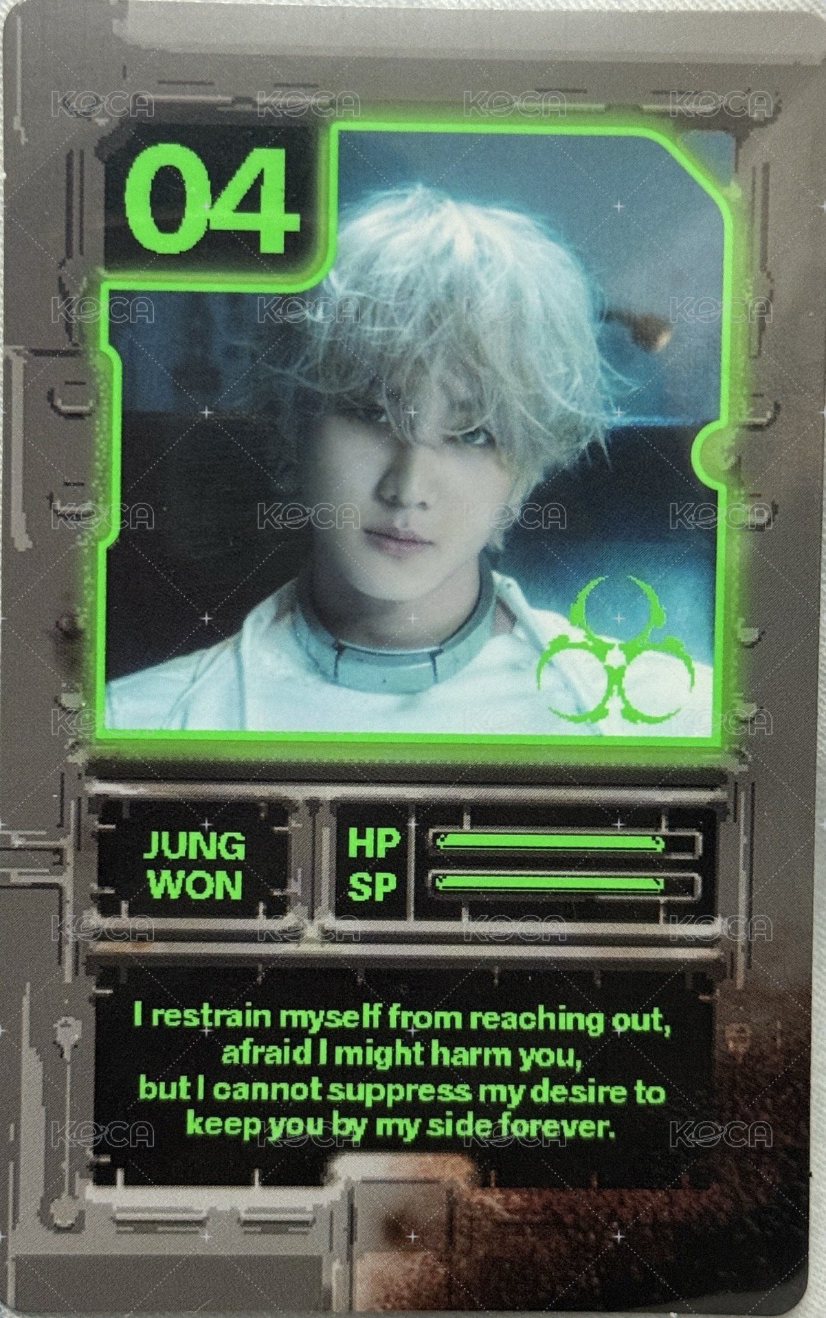 迷六 ENGENE ver 專輯卡  正面