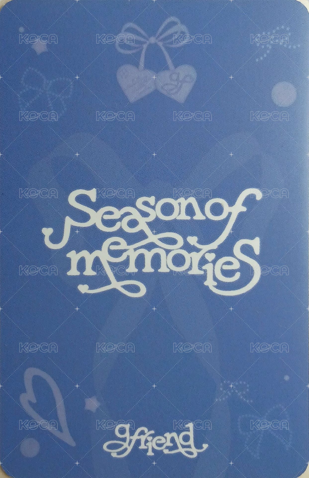 十週年專 k4 飲料卡 特典卡  背面