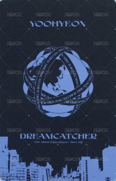 正規二輯 專輯卡  背面