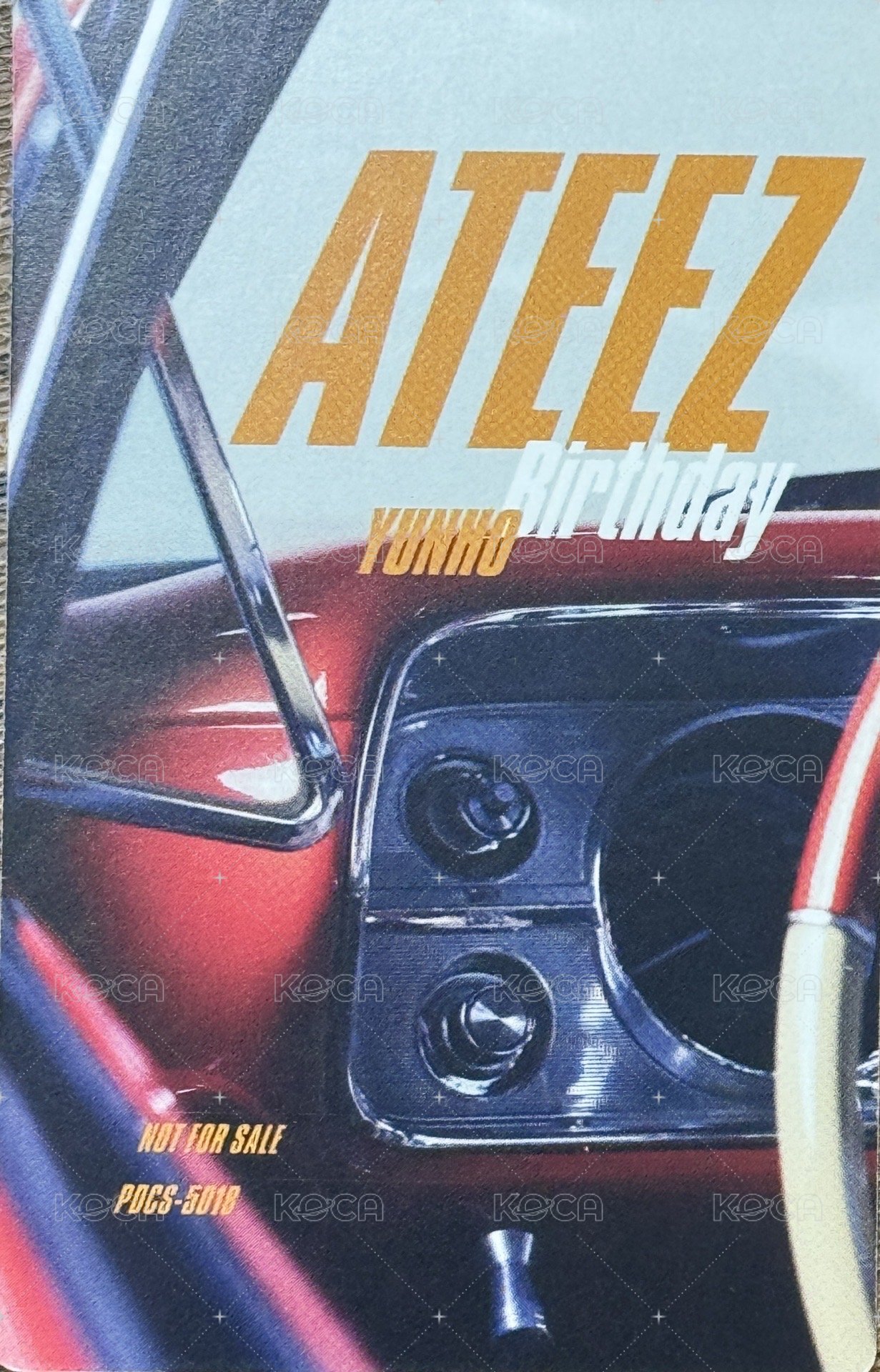 Birthday 專輯卡 成員個人盤 背面