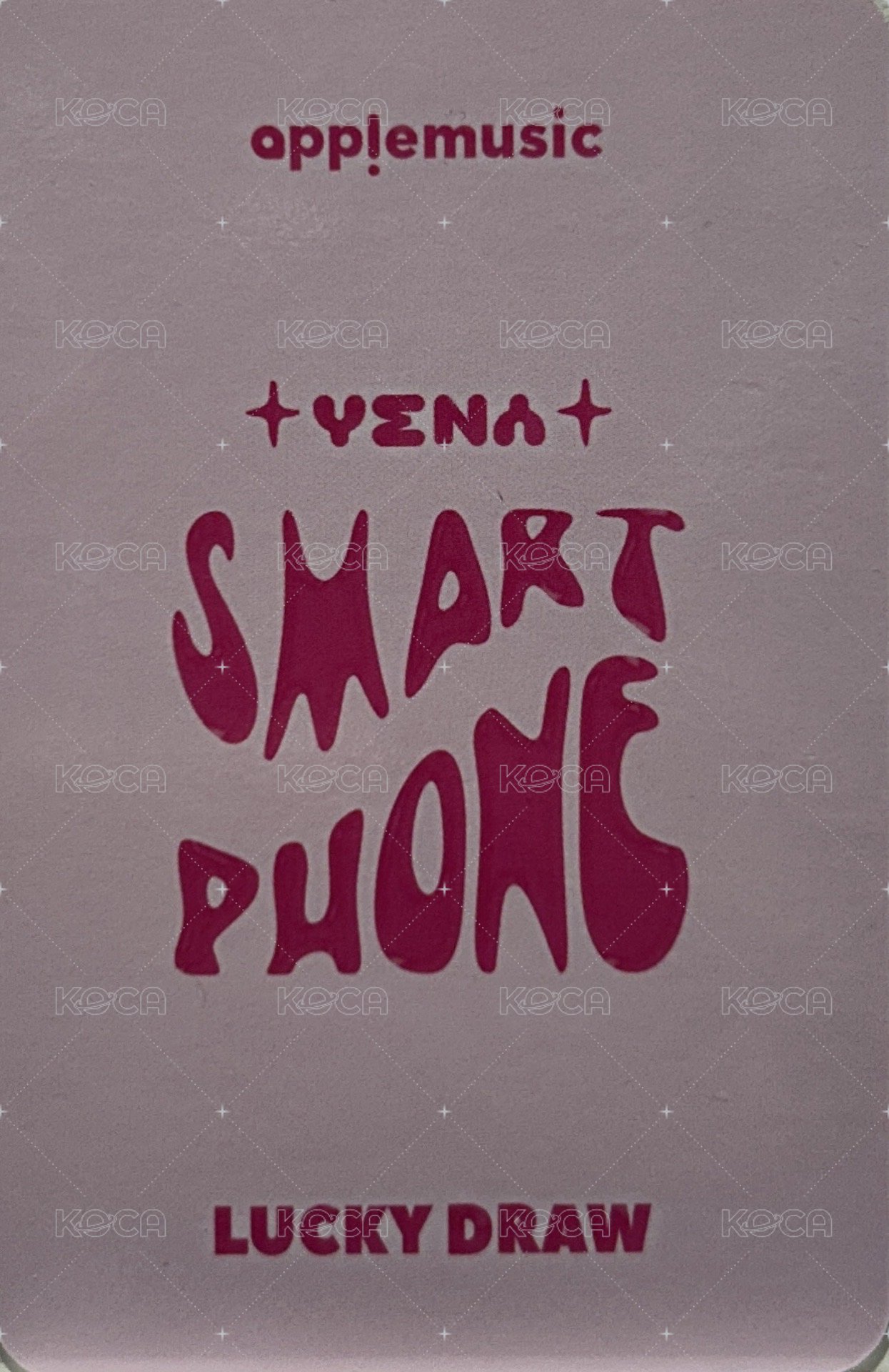 迷二 am 幸運卡  背面