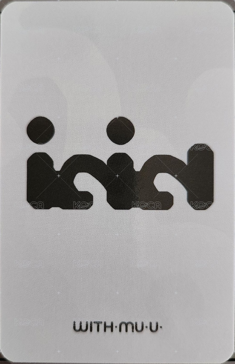 I Did It wm 幸運卡 wm lucky draw  背面