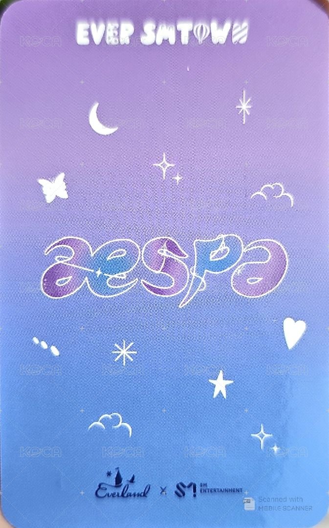 愛寶樂園 周邊卡 2.0 衣服冬 背面