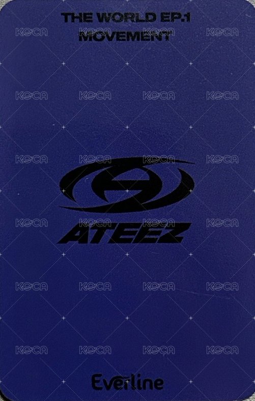 MOVEMENT el POP-UP 簽售卡  背面