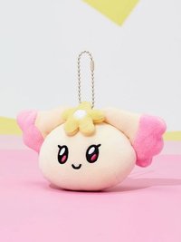 MIGHTEEZ 鑰匙圈吊飾 FACE PLUSH KEYRING