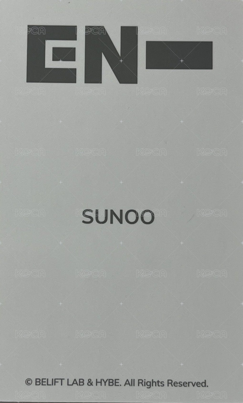 二代手燈 周邊卡  背面