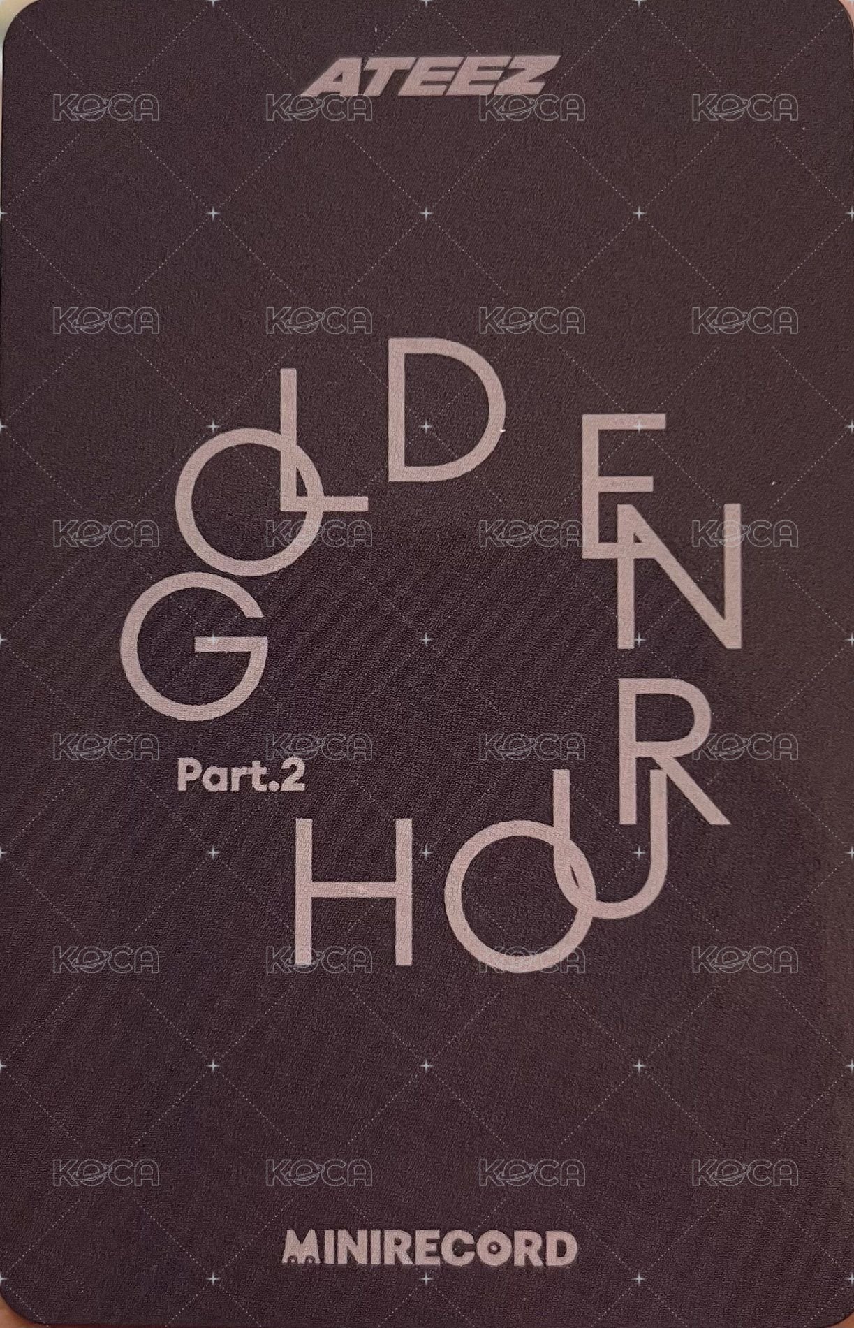 GH2 MINIRECORD 1.0 幸運卡  背面