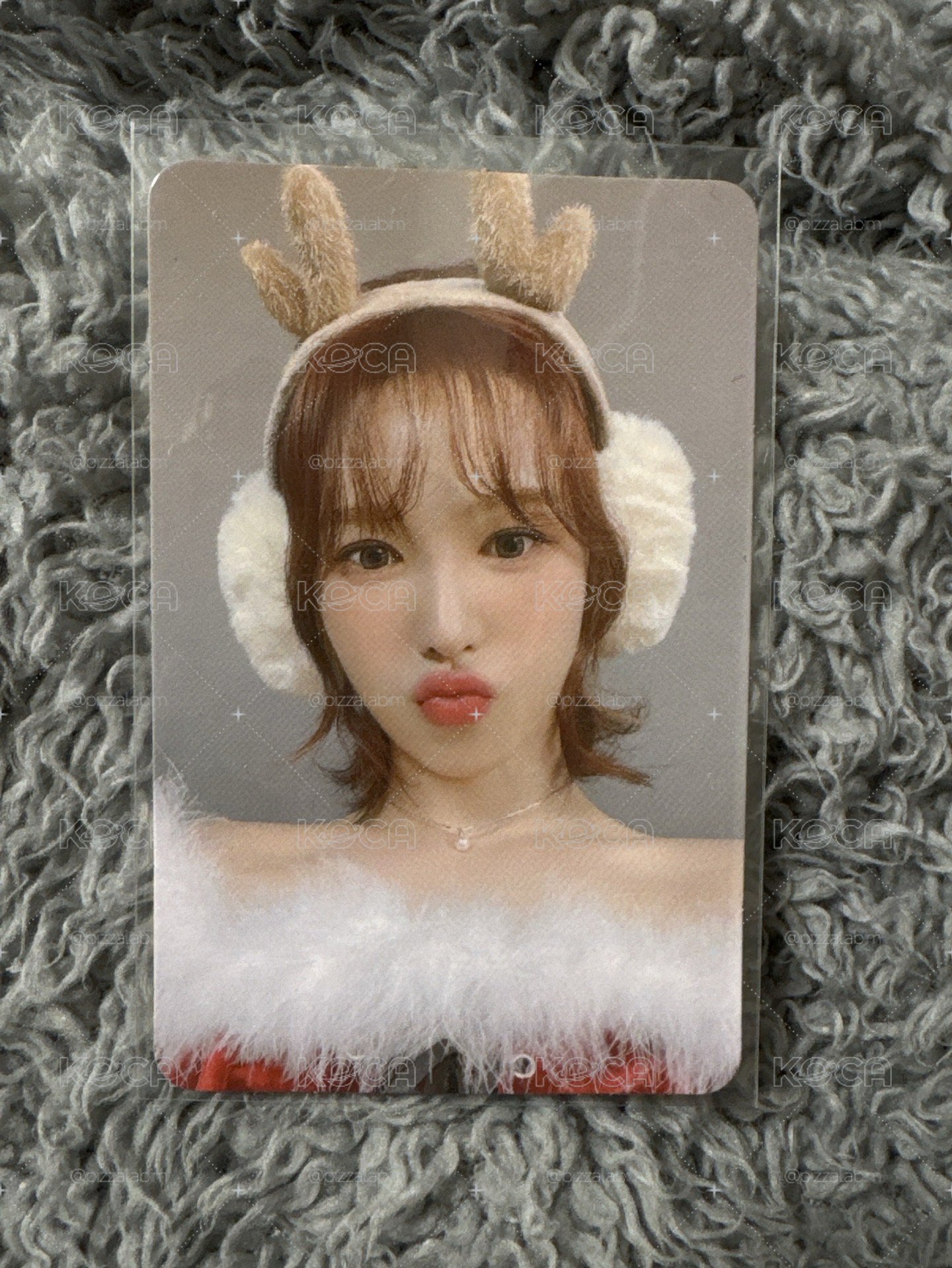 wendy 22聖誕隨機卡 嘟嘴