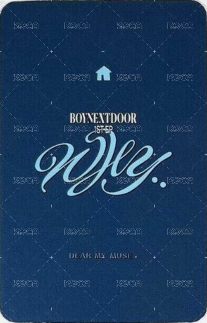 WHY.. dmm 1.0 簽售卡 5 背面