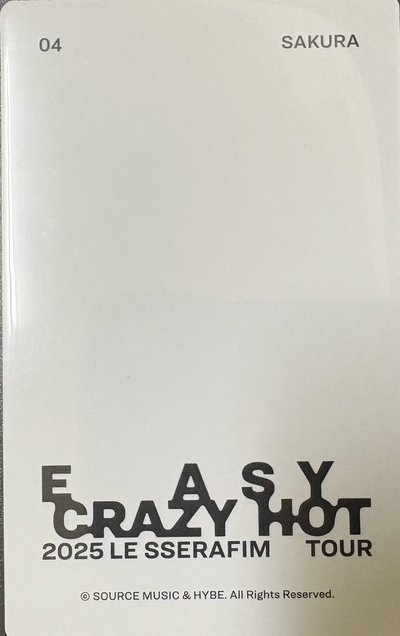 LSF 2025世巡 隨機卡 04 SAKURA