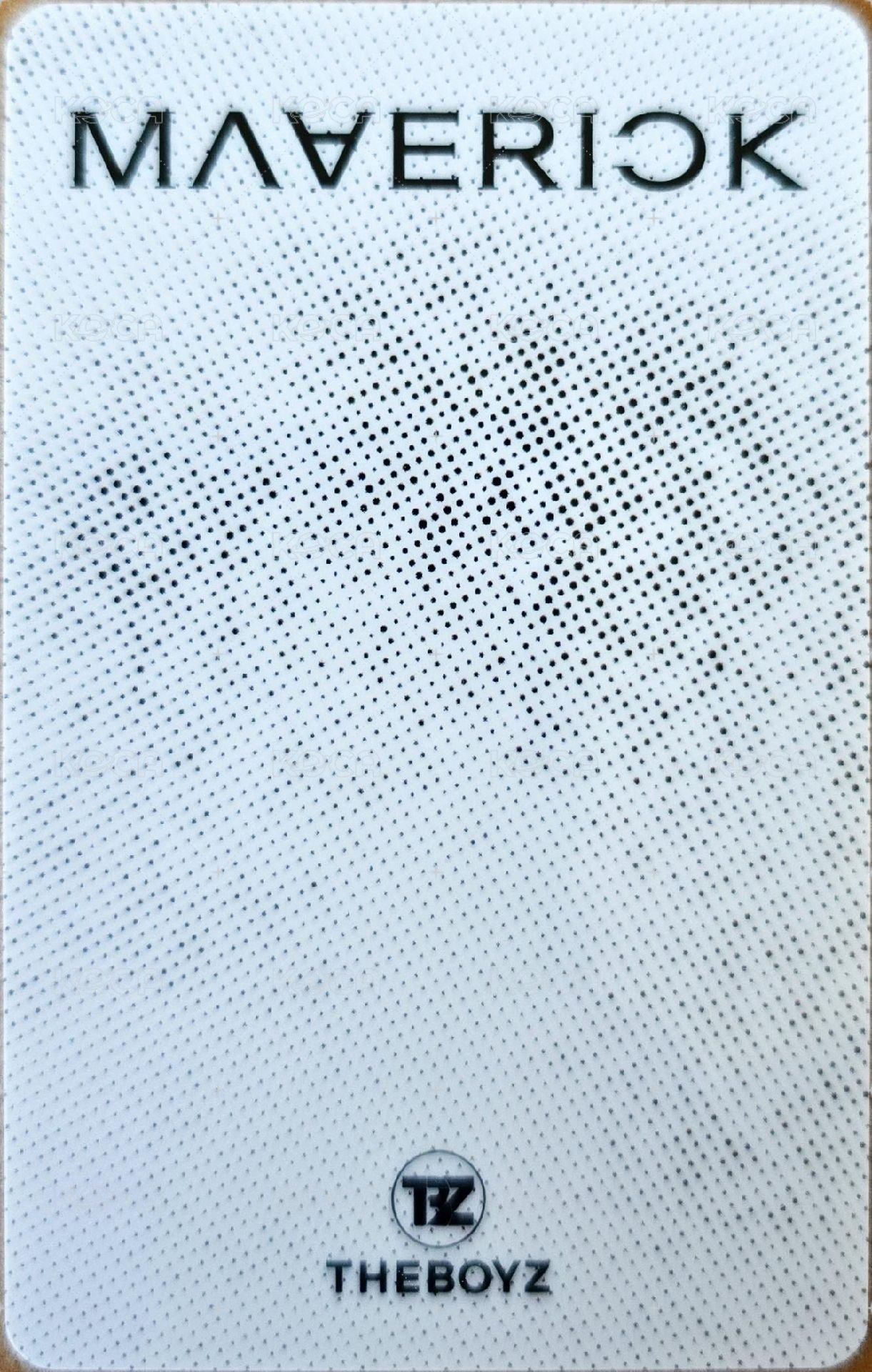 Maverick wd 1.0 幸運卡  背面