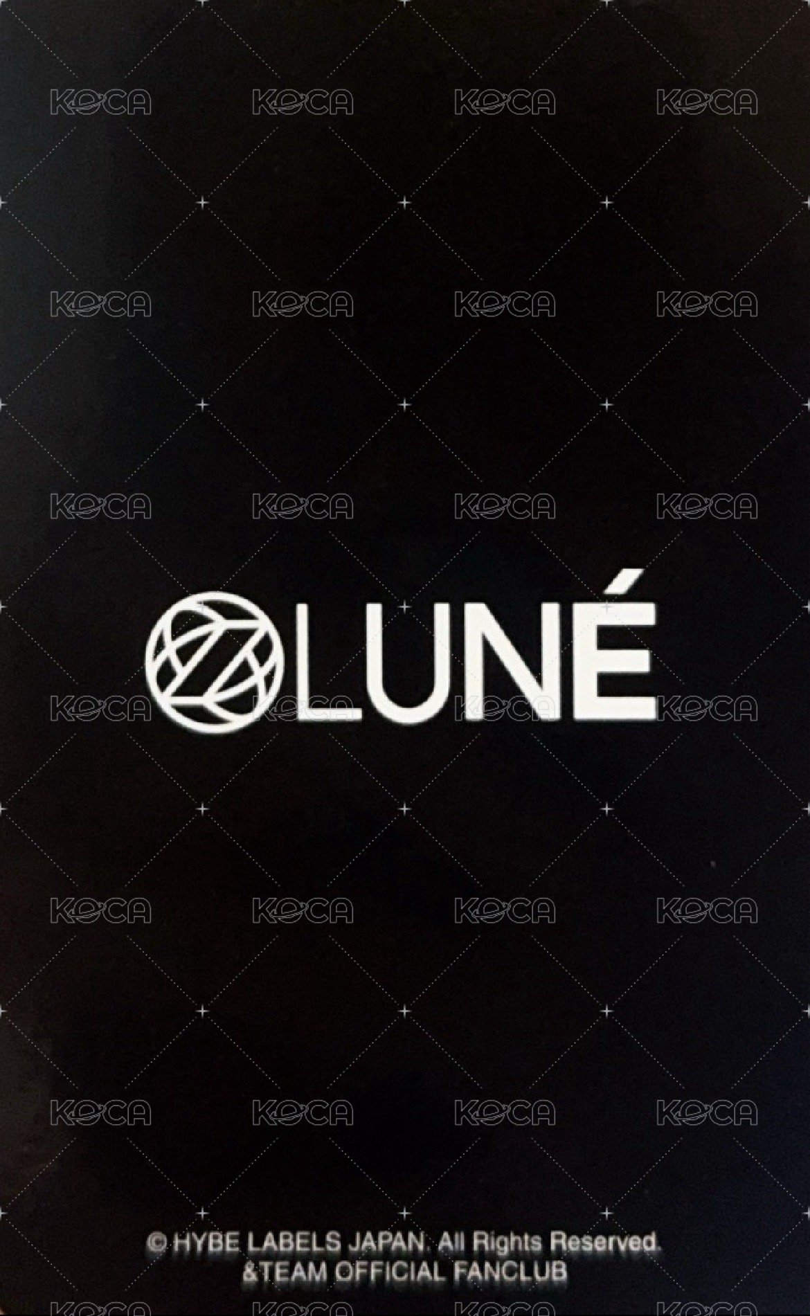 Other 會員禮卡 限時新入會卡 背面