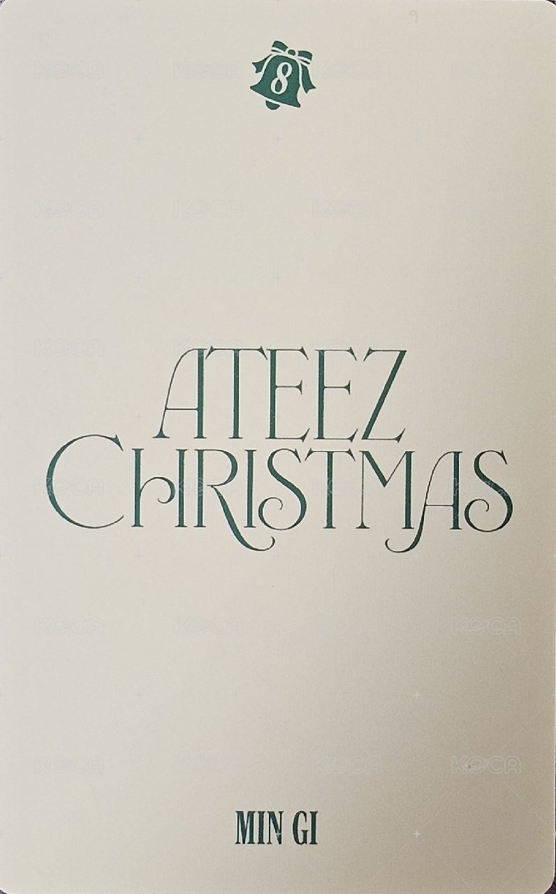 2023 KAURA聖誕卡 周邊卡  背面