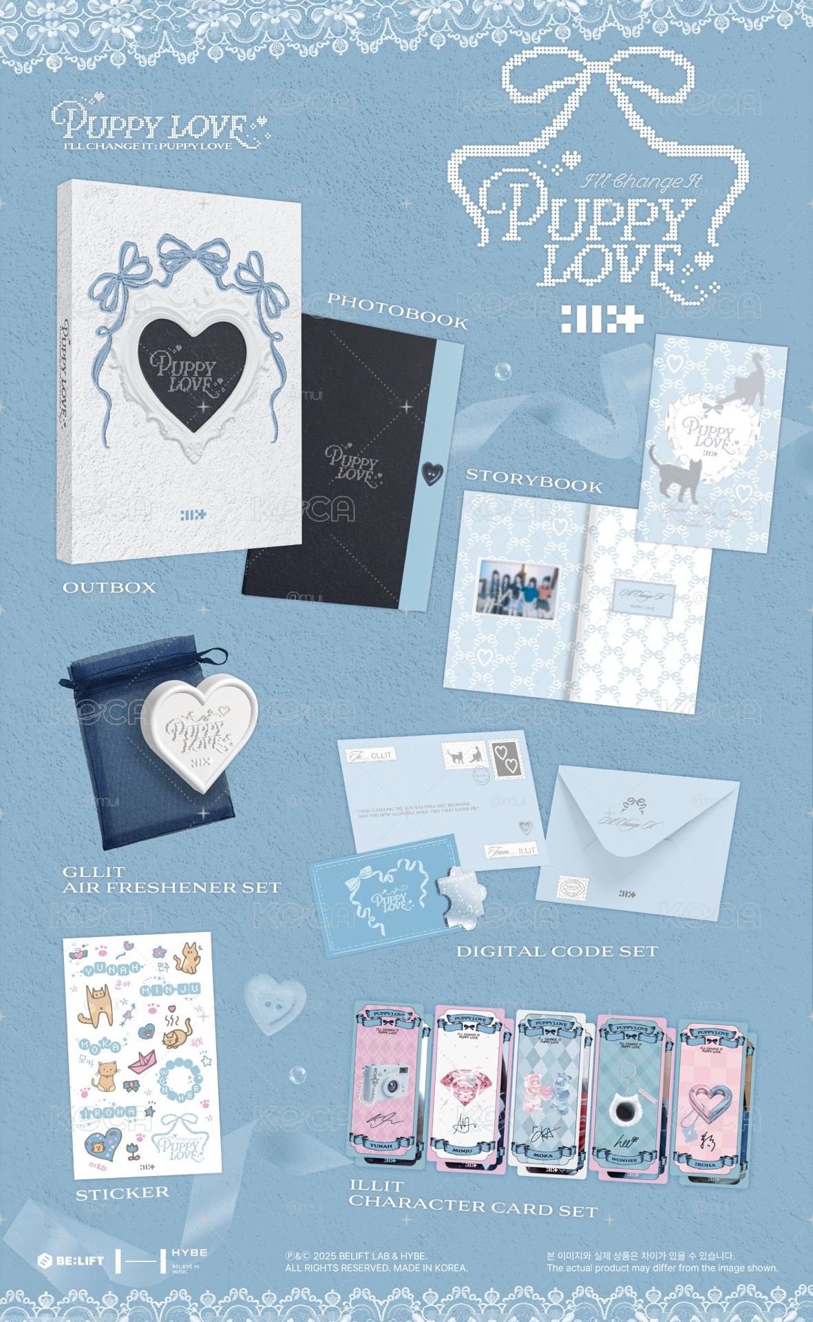 ILLIT PUPPY LOVE未拆寫真 *請務必看商品資訊