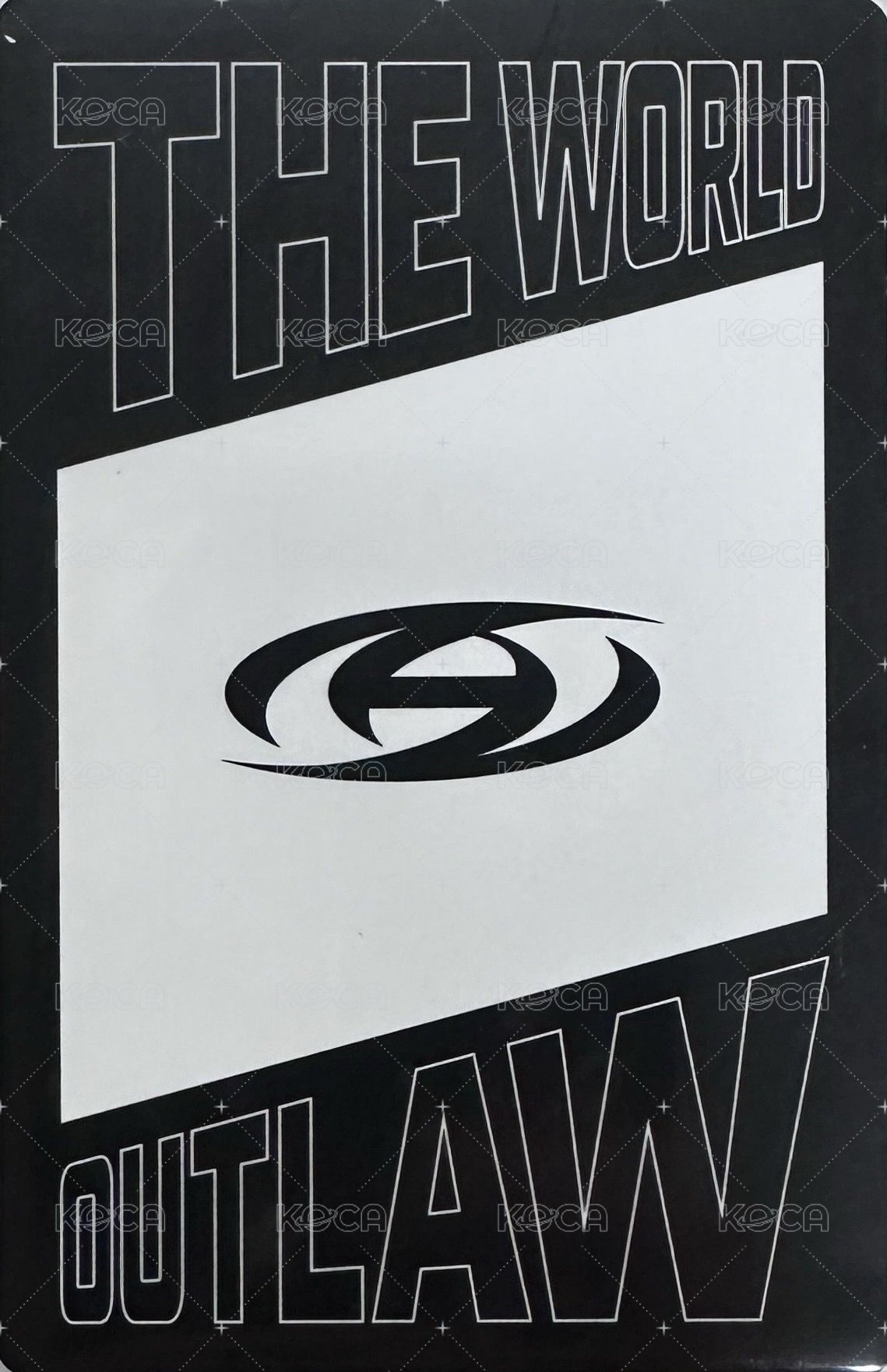 Outlaw hello82 US 特典卡  背面