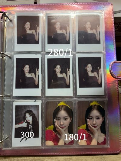 娃演唱會拍立得/am特典