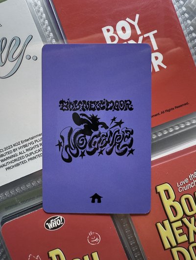 ❇️ No Genre yzy2.0 簽售卡 李常赫