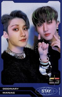 ODDINARY 專輯卡 藍版雙人卡