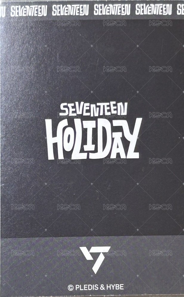 25‘FM｜HOLIDAY 隨機卡  背面