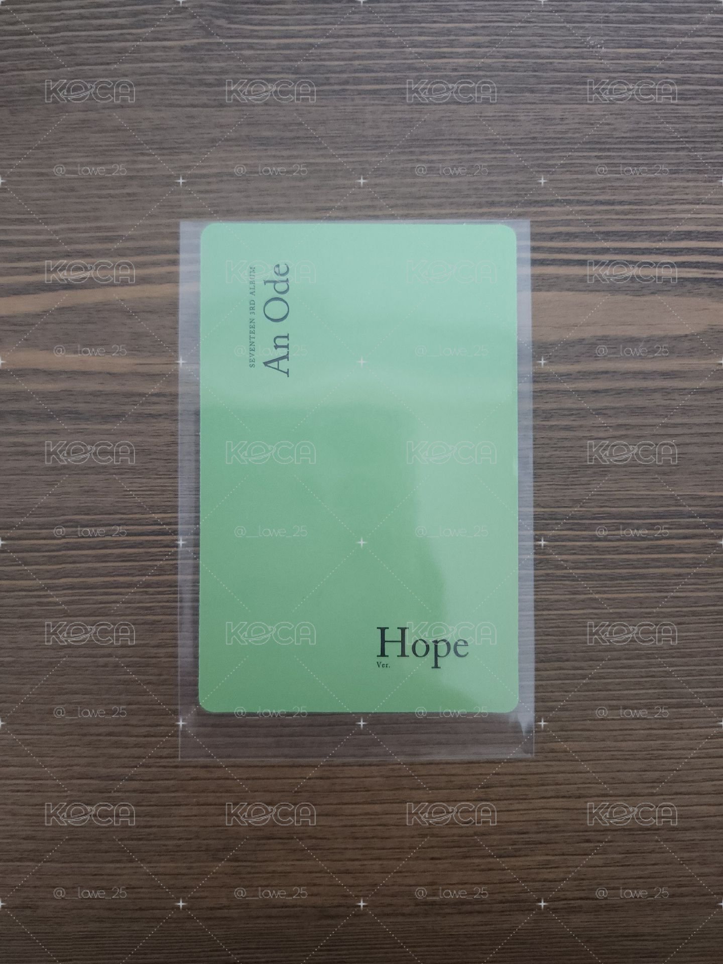 正三 專卡 HOPE ver. 率
