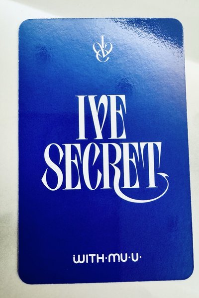 IVE SECRET wm 3.0 簽售卡 秋