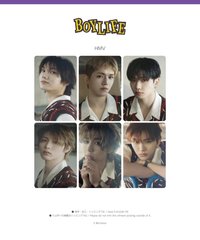 BOYLIFE HMV 特典卡