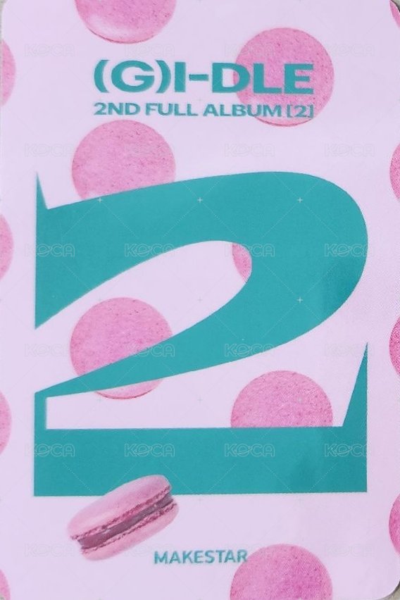 正規二 ms 7.0 簽售卡 甜點師娟 背面