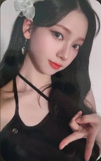 代言卡 日本美瞳柚