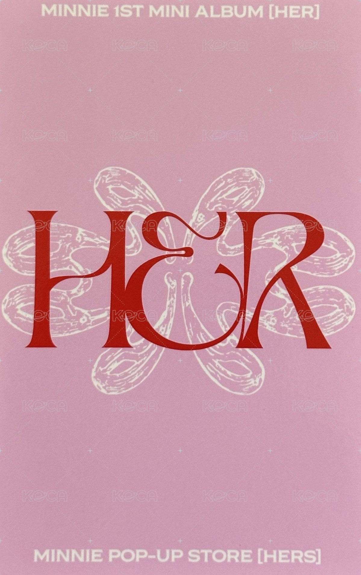 her快閃 周邊卡  背面